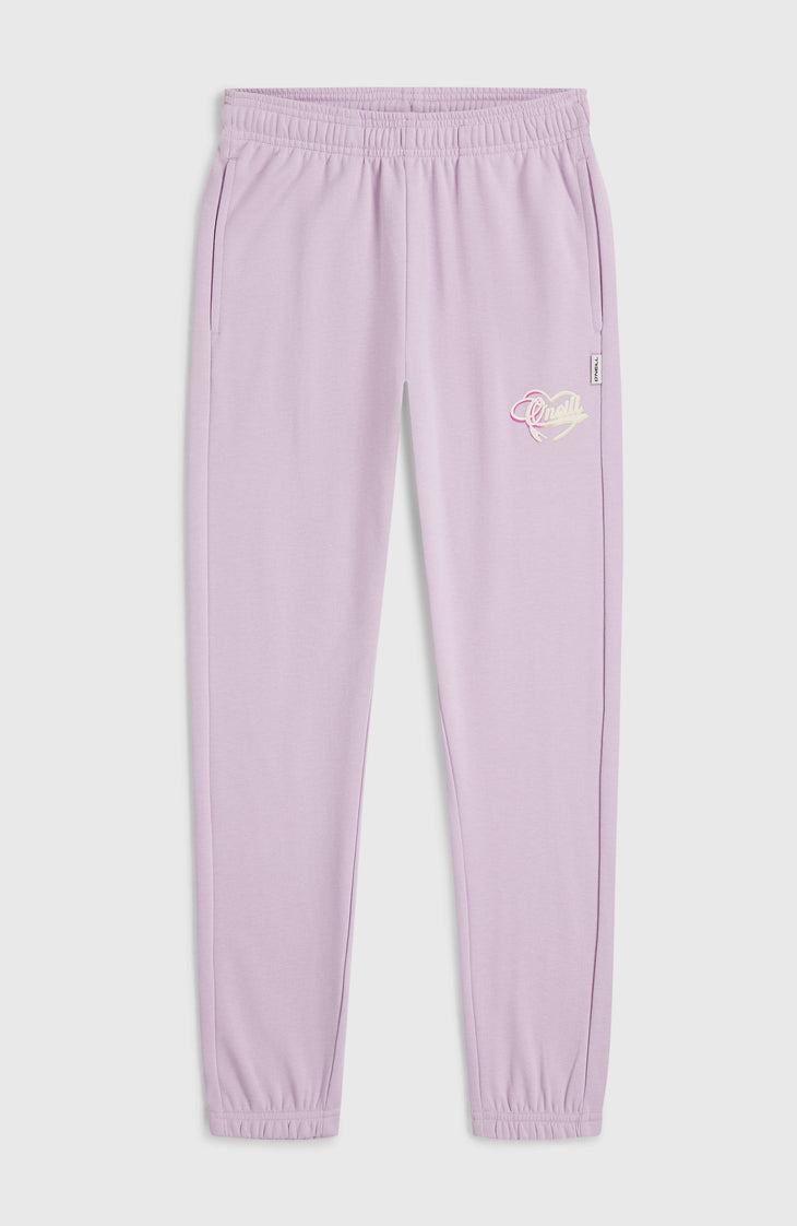 Essentials Script Sweatpants | Pale Lavender