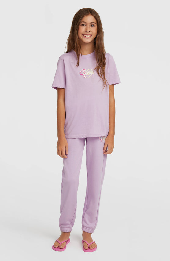 Essentials Script Sweatpants | Pale Lavender