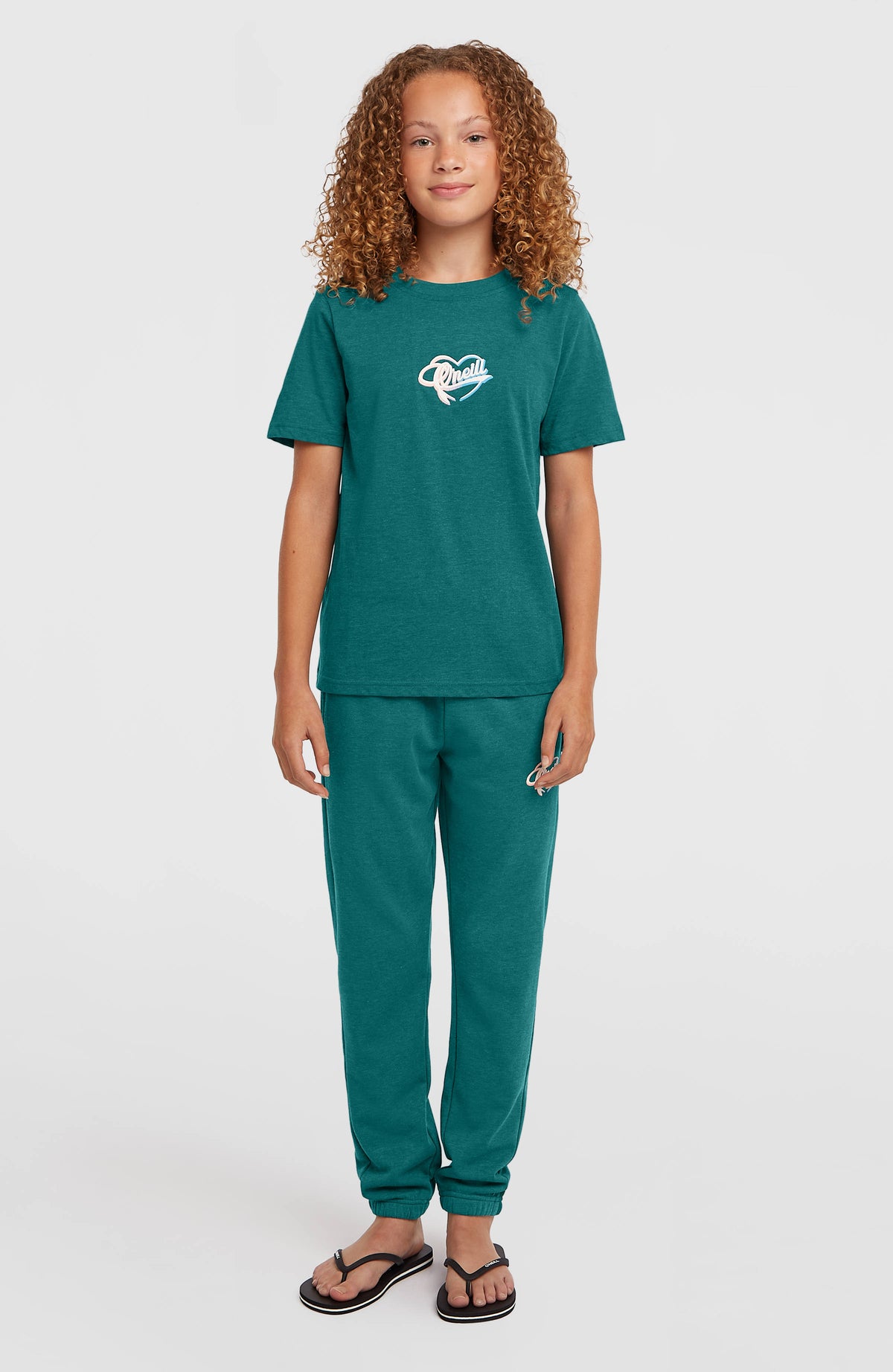Essentials Script Sweatpants | Botanical Heat