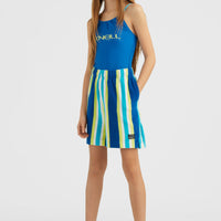 Brights Terry Shorts | Blue Towel Stripe