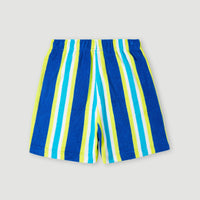 Brights Terry Shorts | Blue Towel Stripe