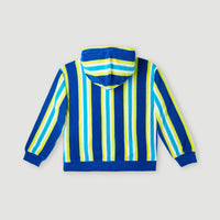 Brights Terry Hoodie | Blue Towel Stripe