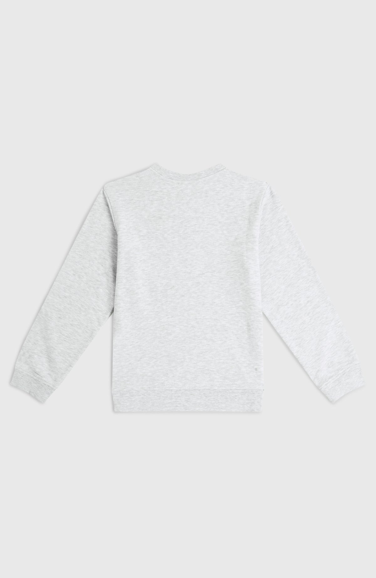 Essentials Crew Sweatshirt | White Melange