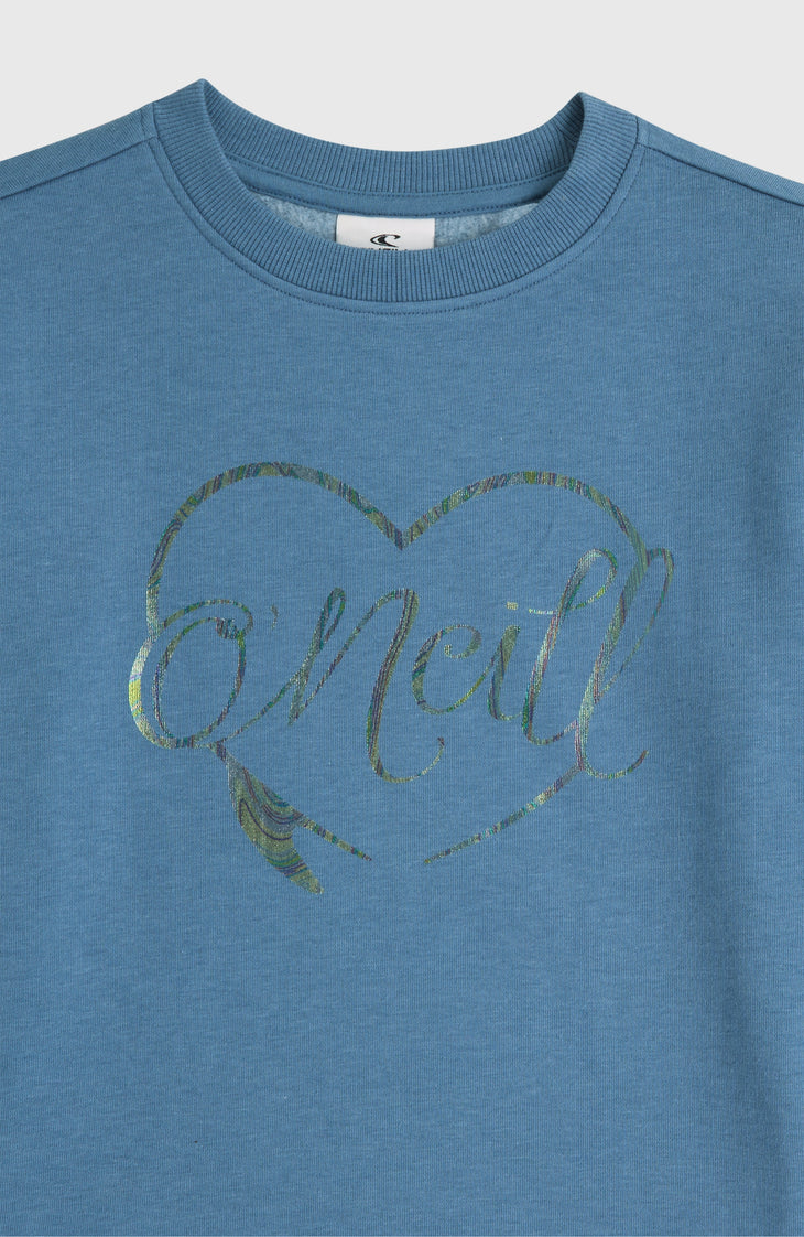 Essentials Crew Sweatshirt | Mozart Blue