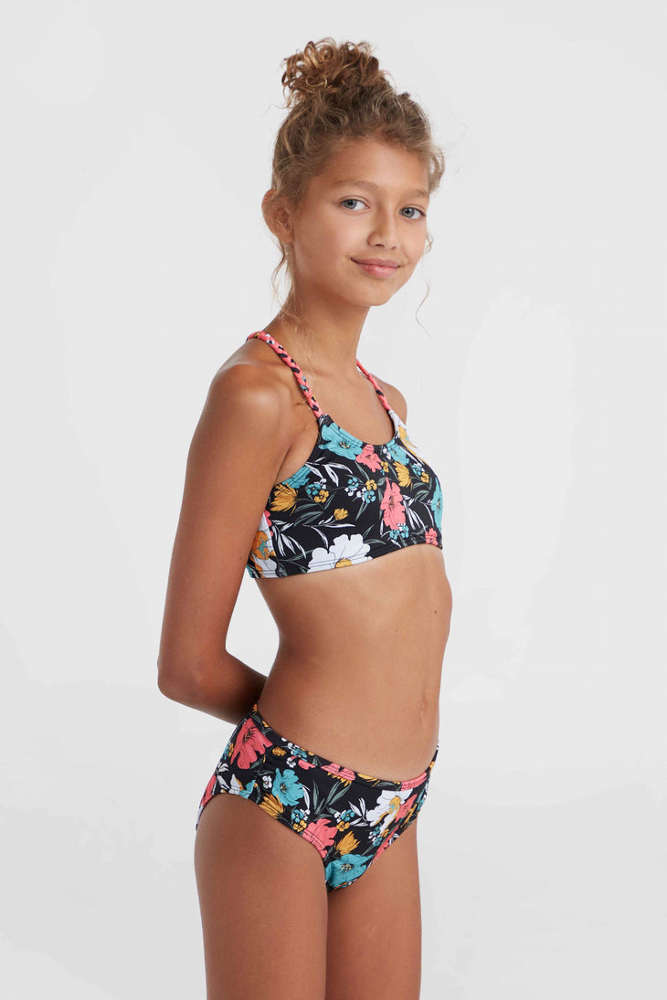 Mix and Match Tropics Bikini Set | Black/Blue Bluemchen