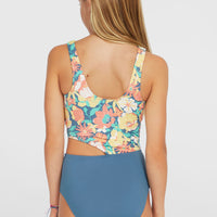 Cali Holiday Swimsuit | Blue Santa Monica