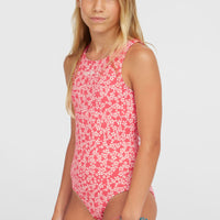 Essentials Swimsuit | Pink Milliflower