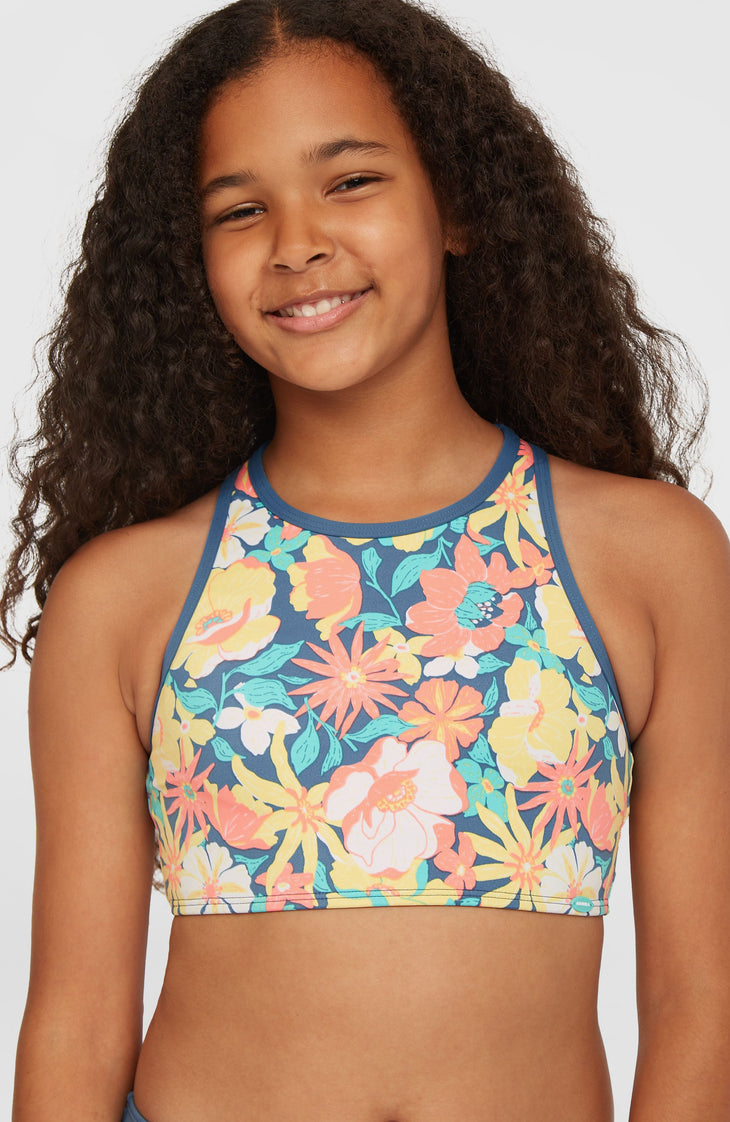 Cali Holiday Bikini Set | Blue Santa Monica