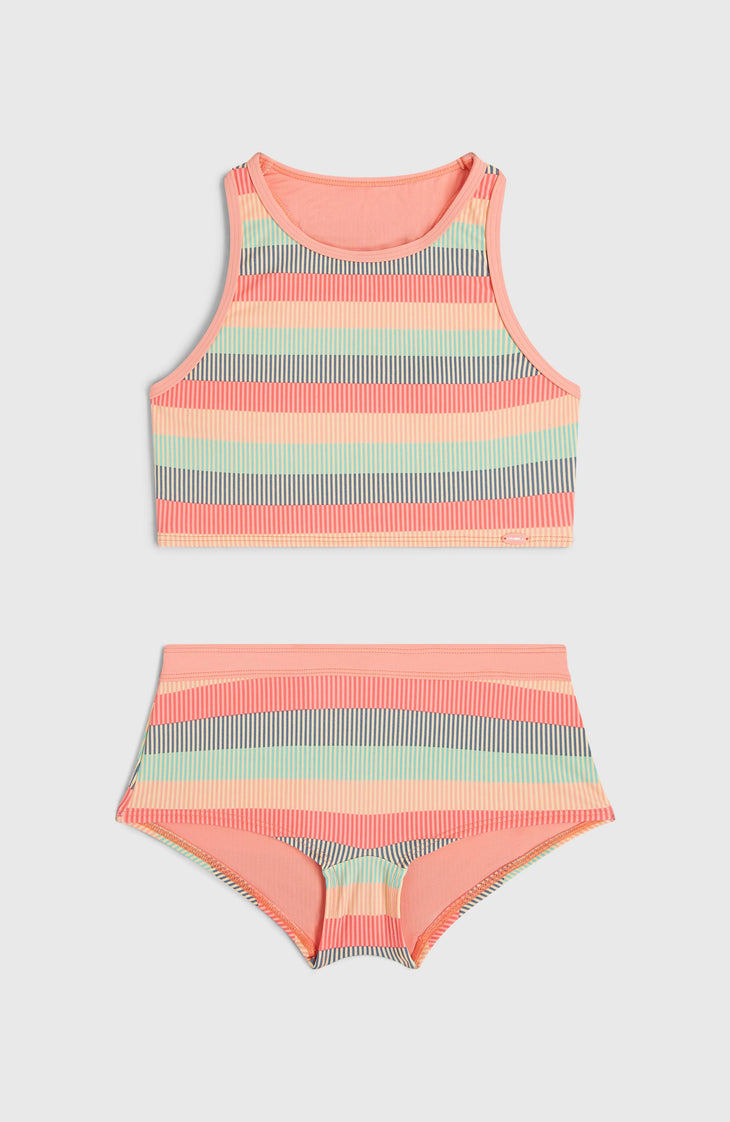 Cali Holiday Bikini Set | Stipple Stripe