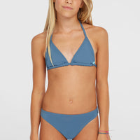 Essentials Triangle Bikini Set | Copen Blue