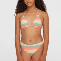 Essentials Triangle Bikini Set | Stipple Stripe