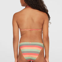 Essentials Triangle Bikini Set | Stipple Stripe