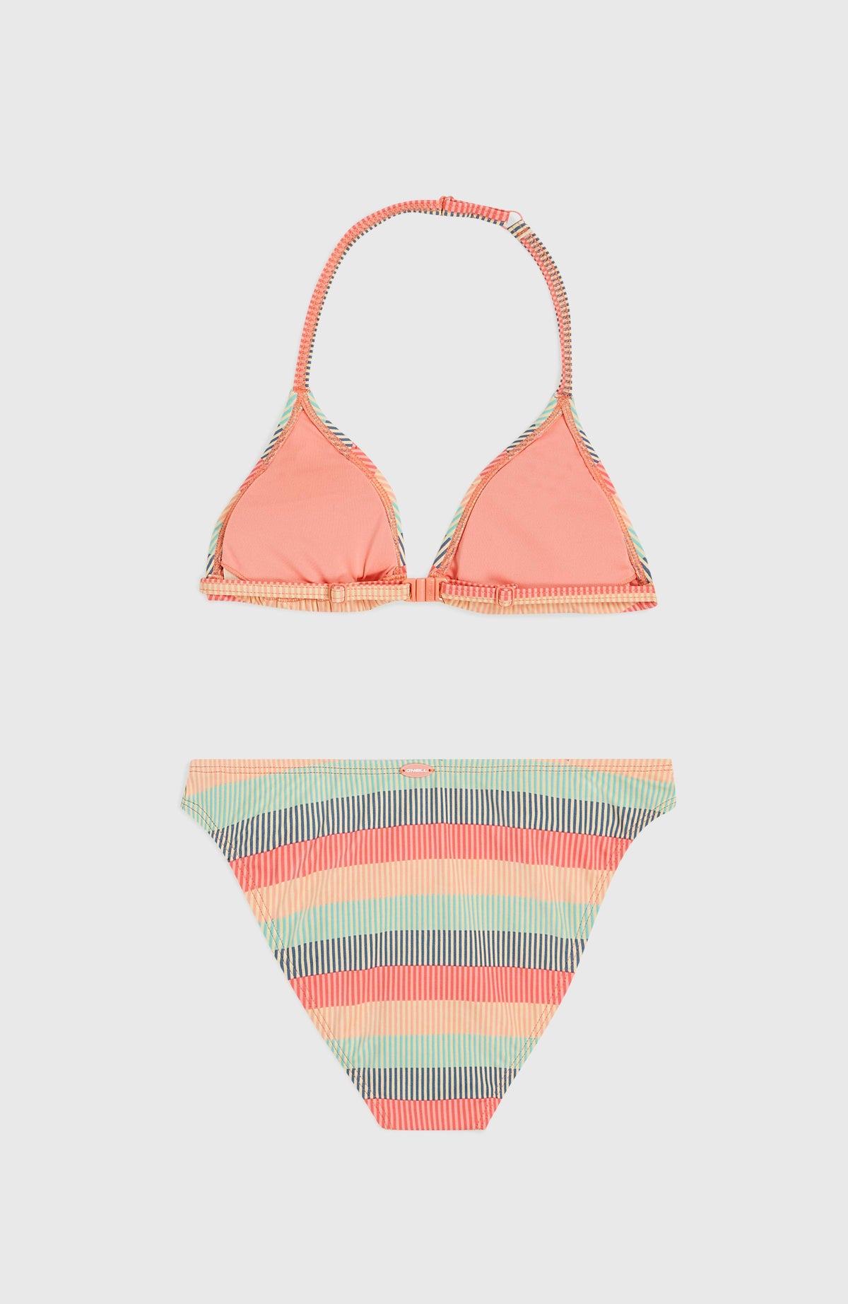 Essentials Triangle Bikini Set | Stipple Stripe