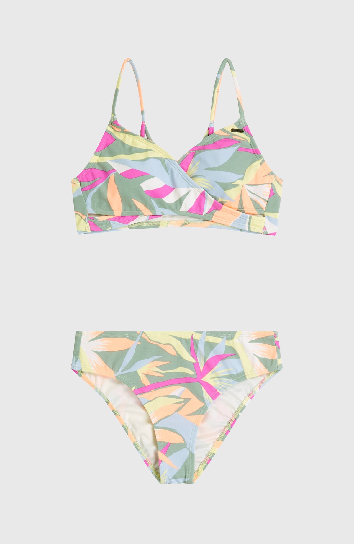 Essentials Baay Bikini Set | Green Wmns Tropicana
