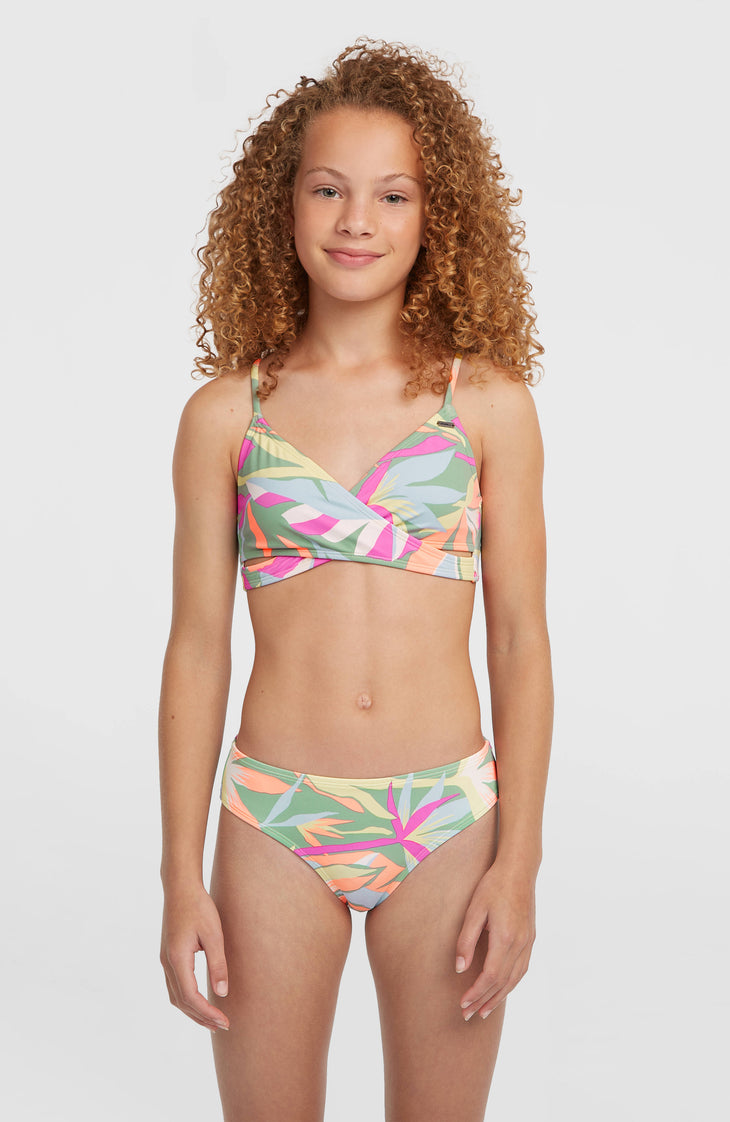 Essentials Baay Bikini Set | Green Wmns Tropicana