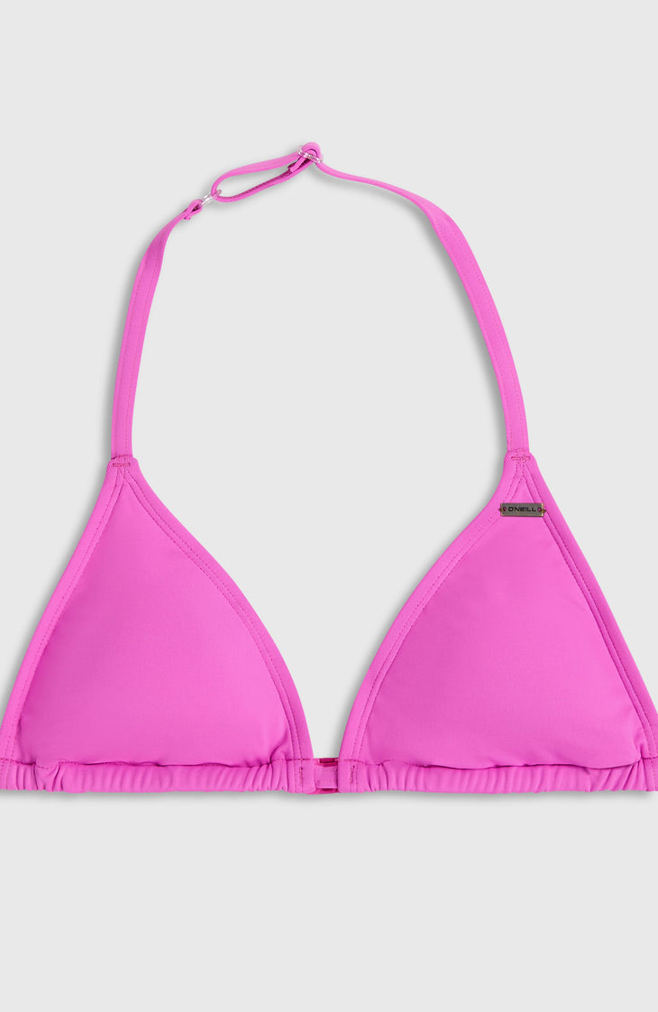 Essentials Triangle Bikini Set | Electric Fuschia