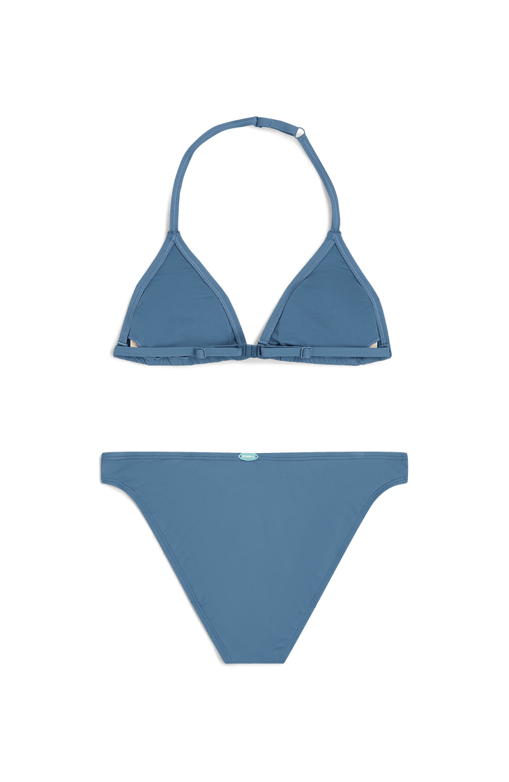 Essentials Triangle Bikini Set | Copen Blue