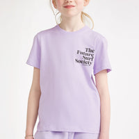 Future Surf Society T-Shirt | Purple Rose