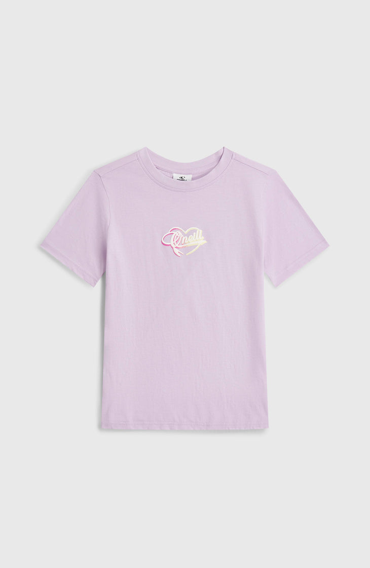 Script T-Shirt | Pale Lavender