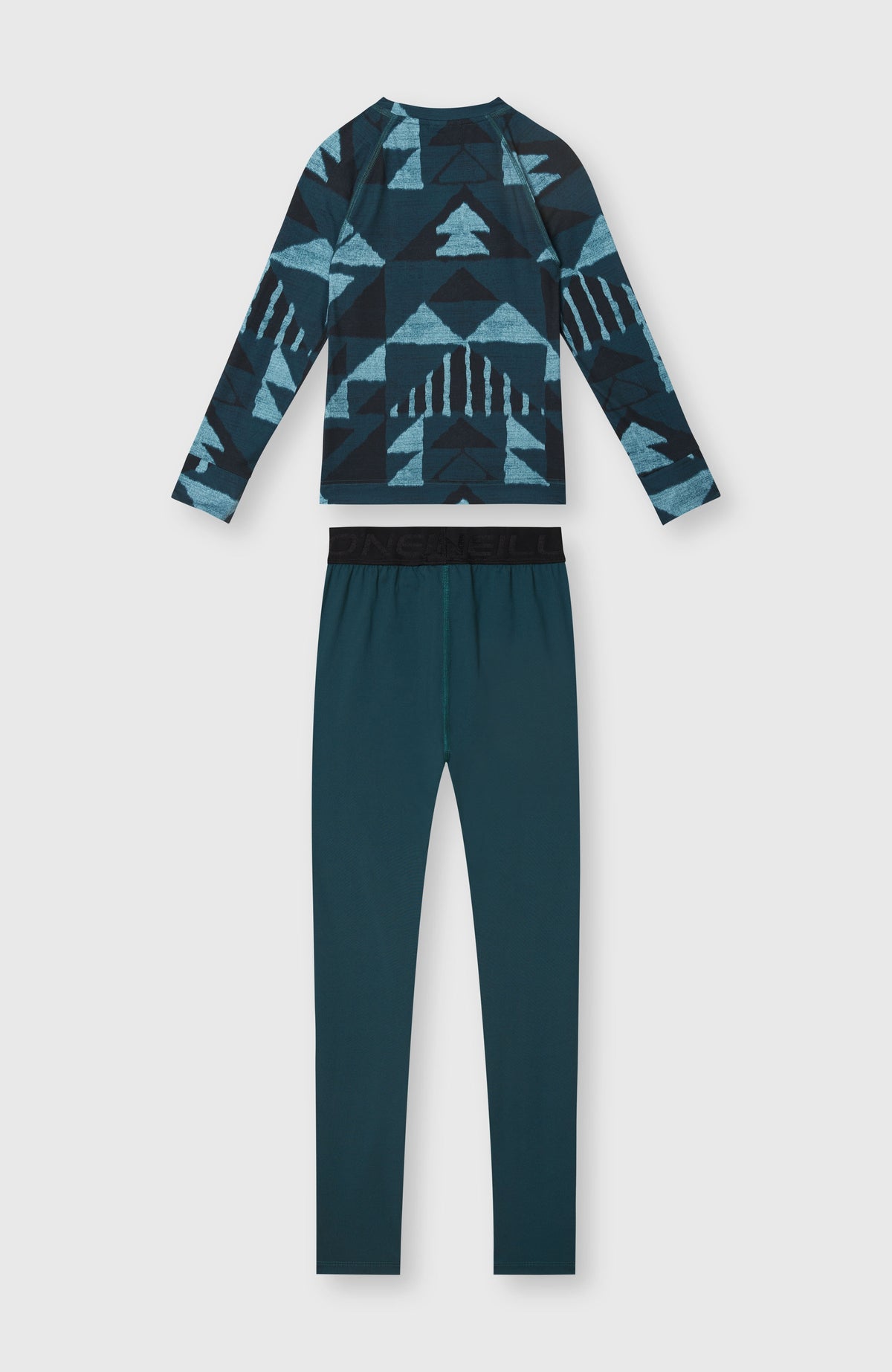 Baselayer Set | Blue Triangle Ikat