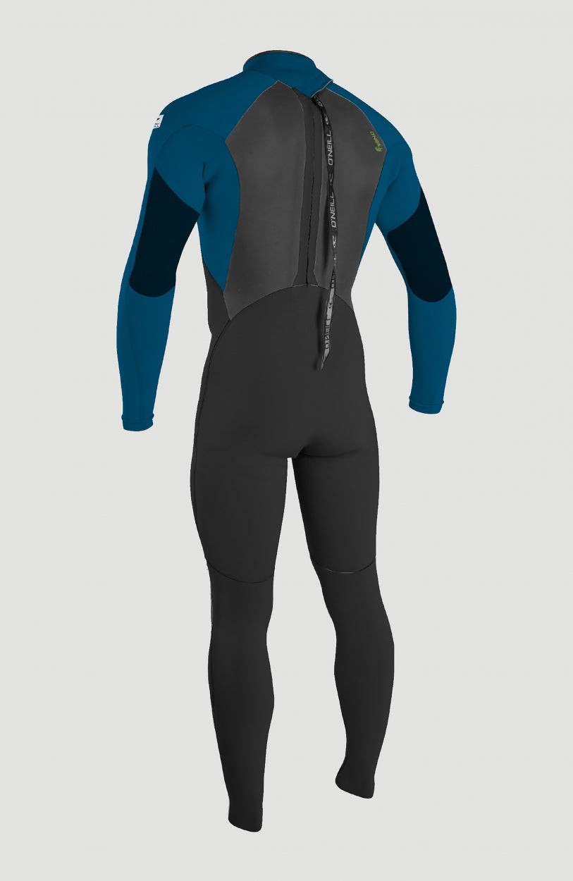 Epic 3/2mm Back Zip Full Wetsuit | Black