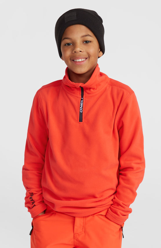 Jack's Polartec® 100 Half-Zip Fleece | Paprika Flame