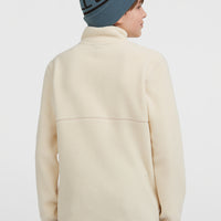 High-Pile Full-Zip Fleece | Macaron