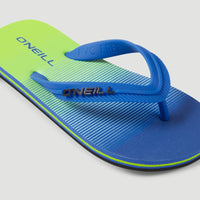 Profile Graphic Sandals | Dark Blue Simple Gradient