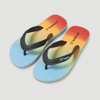 Profile Graphic Sandals | Light Blue Simple Gradient