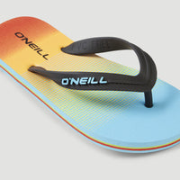Profile Graphic Sandals | Light Blue Simple Gradient