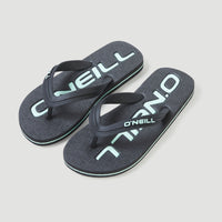 Profile Logo Sandals | Black Out