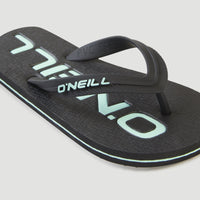 Profile Logo Sandals | Black Out