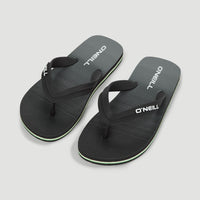 Profile Graphic Sandals | Black Simple Gradient B Panel