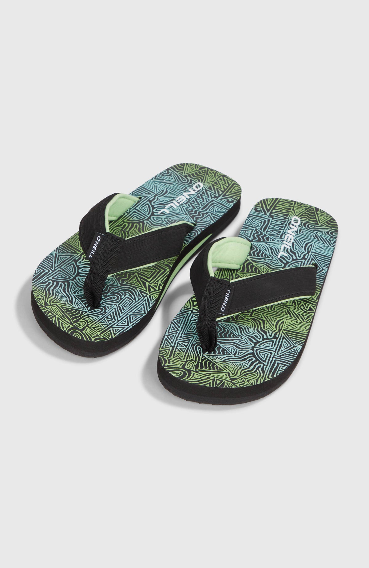 Koosh Graphic Sandals | Blue Gradikat