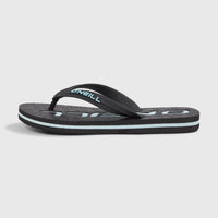 Profile Logo Sandals | Black Out