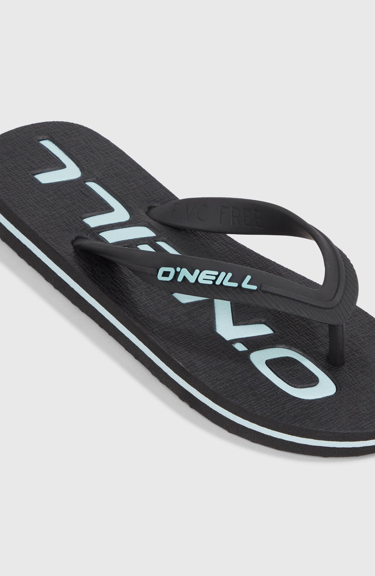 Profile Logo Sandals | Black Out
