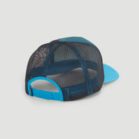 Flood Trucker Cap | Neon Blue Simple Gradient Panel