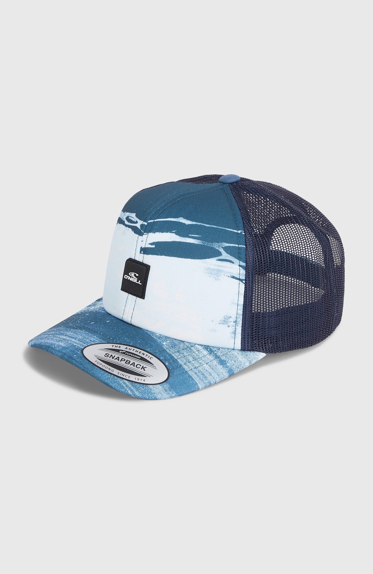 Flood Trucker Cap | Blue Melted Stripe Boys