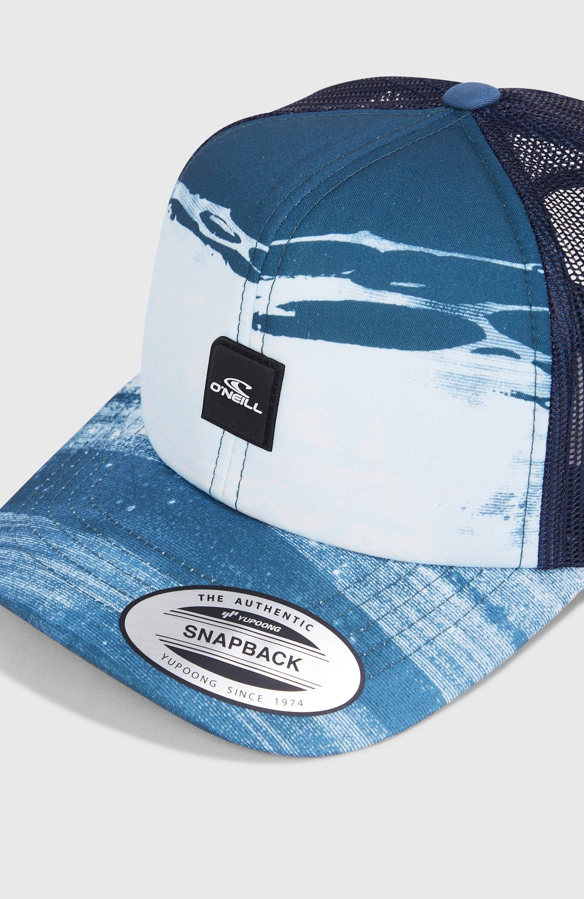 Flood Trucker Cap | Blue Melted Stripe Boys