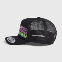 Flood Trucker Cap | Black Upside Down