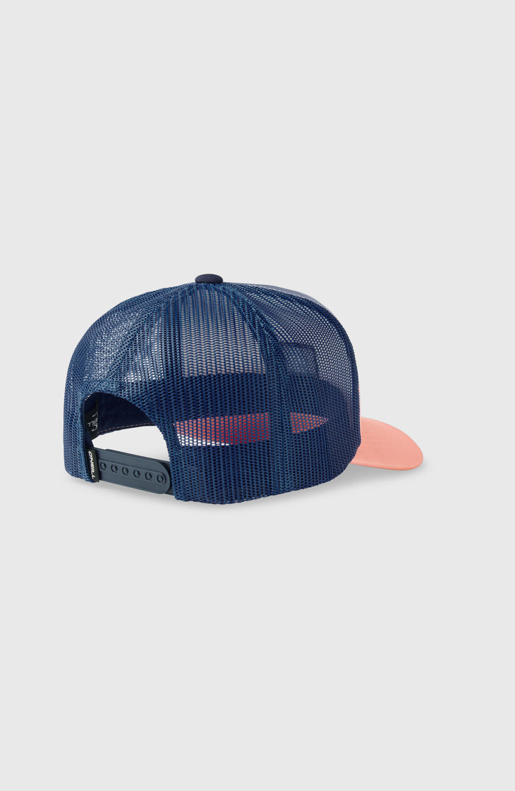 O'Neill Summer Camp Trucker Cap | Boys Pink Heritage O'Neill