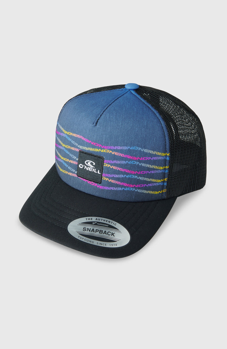 O'Neill Summer Camp Trucker Cap | Boys Blue Heritage Flip