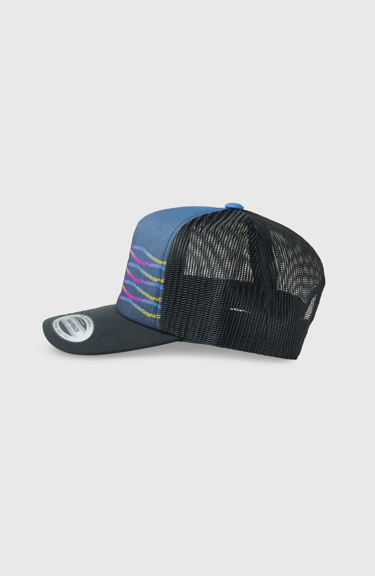 O'Neill Summer Camp Trucker Cap | Boys Blue Heritage Flip