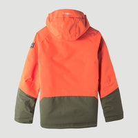 O'Riginals Anorak Snow Jacket | Forest Night Colour Block