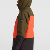 Carbonite Snow Jacket | Forest Night Colour Block