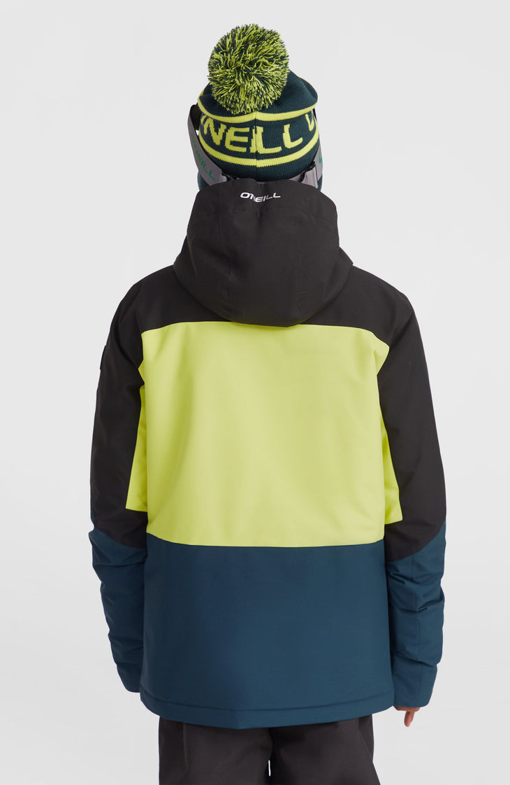 Carbonite Snow Jacket | Black Out Colour Block