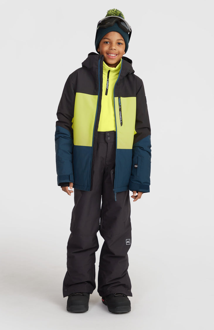 Carbonite Snow Jacket | Black Out Colour Block