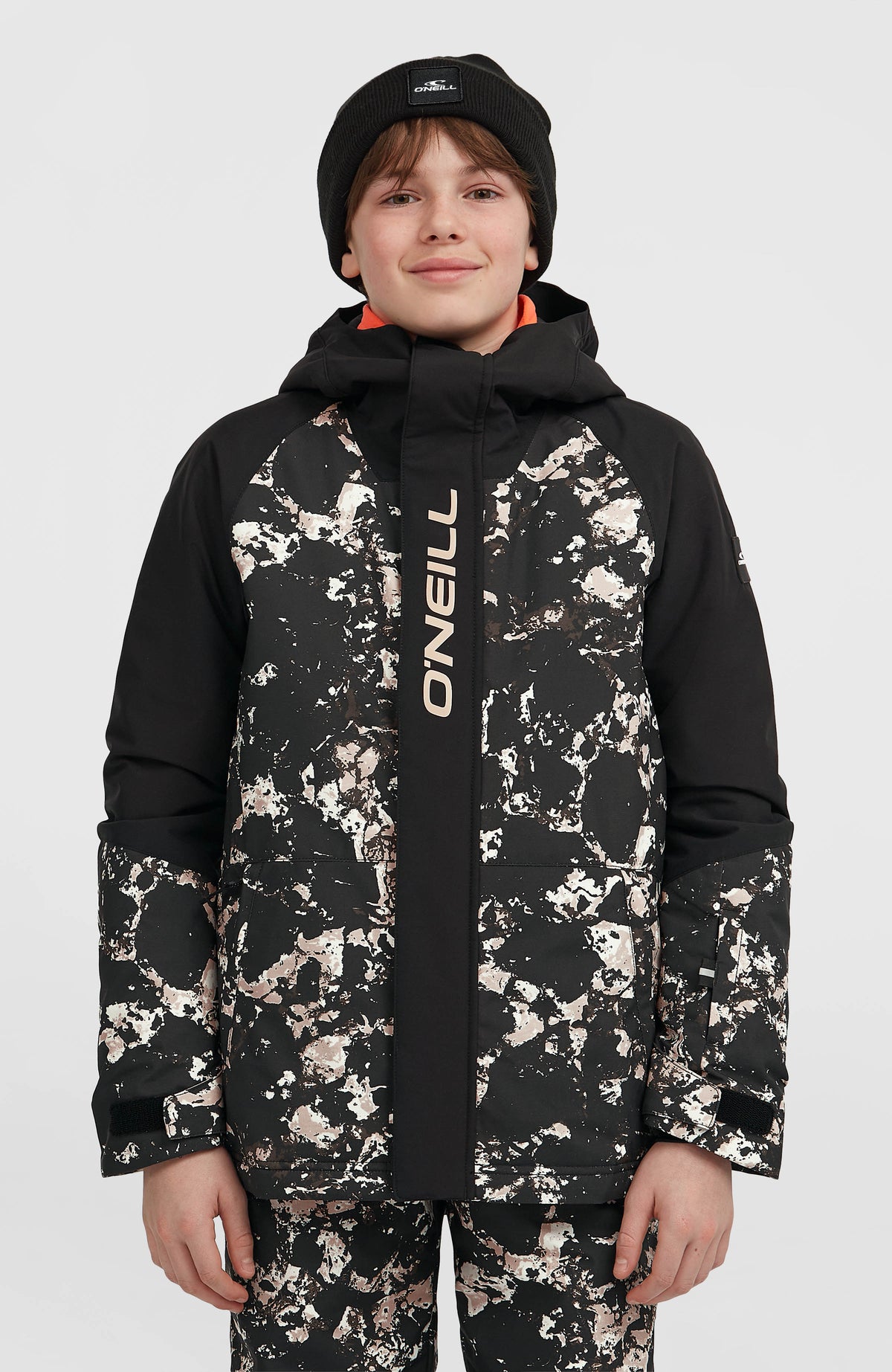 FWC'Play Snow Jacket | Black/Beige Quarry
