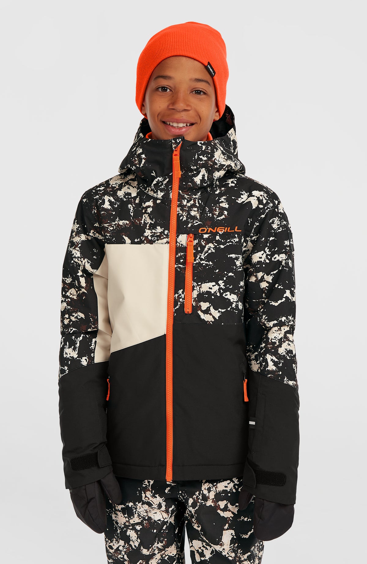 FWC'Cruz Triple Snow Jacket | Black/Beige Quarry