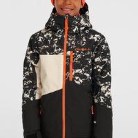 FWC'Cruz Triple Snow Jacket | Black/Beige Quarry